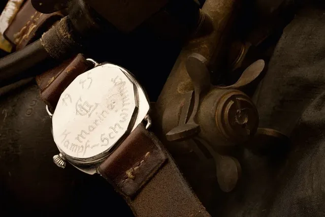 Gravur der Vintage Panerai Uhr