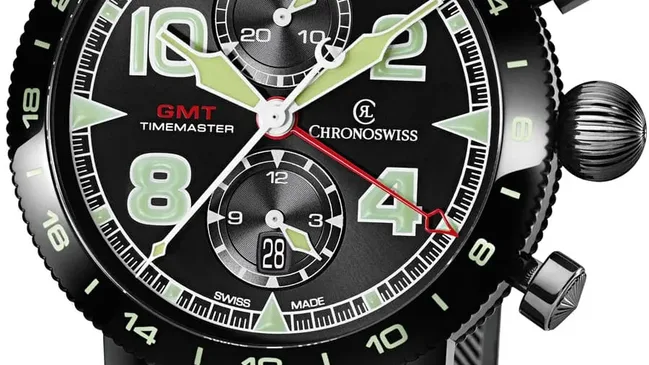 Chronoswiss: Timemaster Chronograph GMT