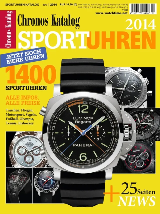 Chronos Sportuhren-Katalog