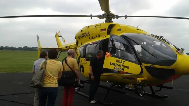 Auf dem Flugplatz Bonn-Hangelar