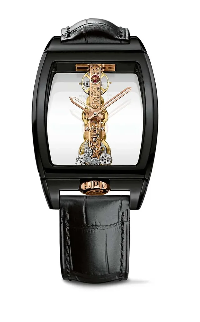 Corum Golden Bridge mit Keramikgehäuse