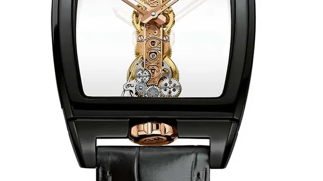 Corum Golden Bridge mit Keramikgehäuse