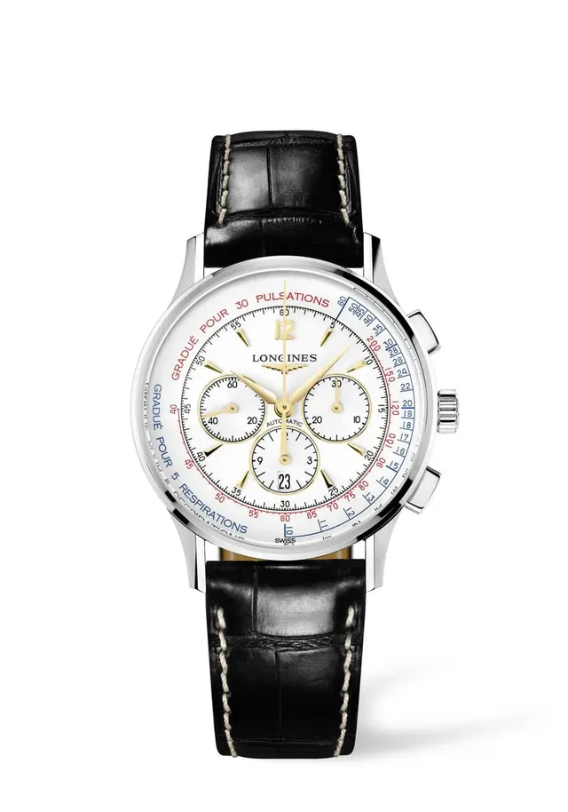 Longines: Asthmometer Pulsometer Chronograph