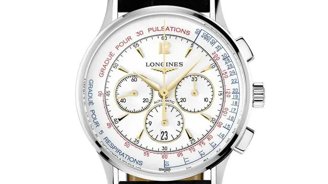 Longines: Asthmometer Pulsometer Chronograph