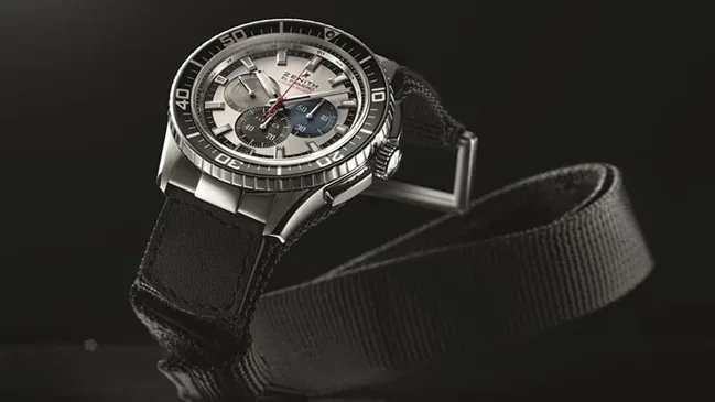 Zenith: El Primero Stratos Flyback Striking 10th Tribute to Felix Baumgartner