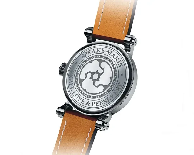 Speake-Marin Spirit (Gehäuserückseite)