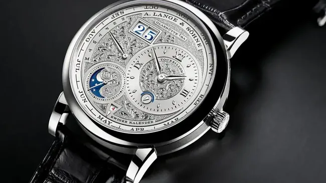 A. Lange & Söhne: Lange 1 Tourbillon Ewiger Kalender Handwerkskunst