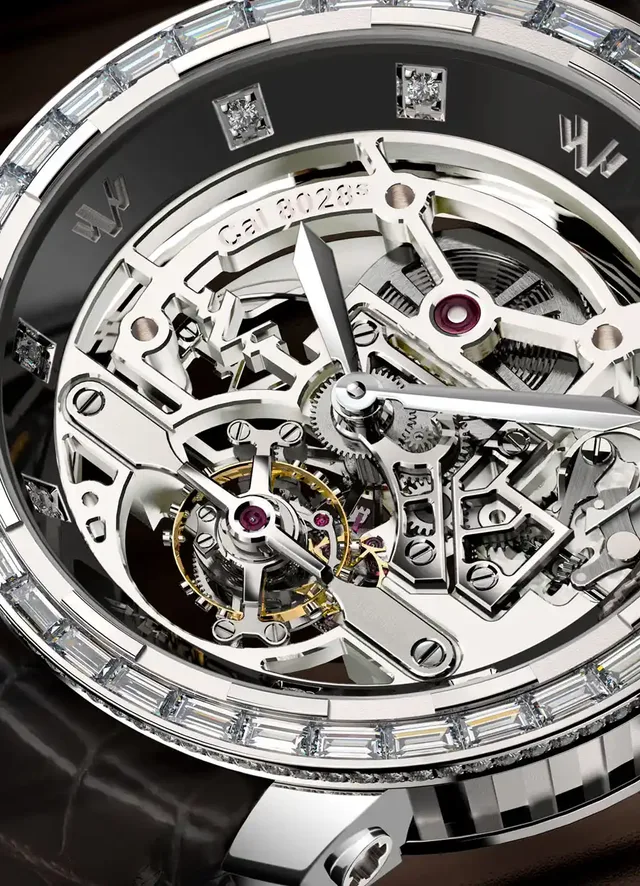 DeWit: Skelettiertes Zifferblatt für Only Watch 2013