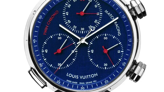 Louis Vuitton: Tambour Twin Chrono