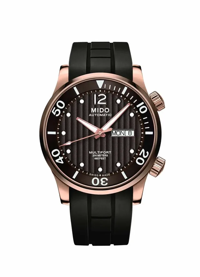 Mido: Multifort Two Crowns brown