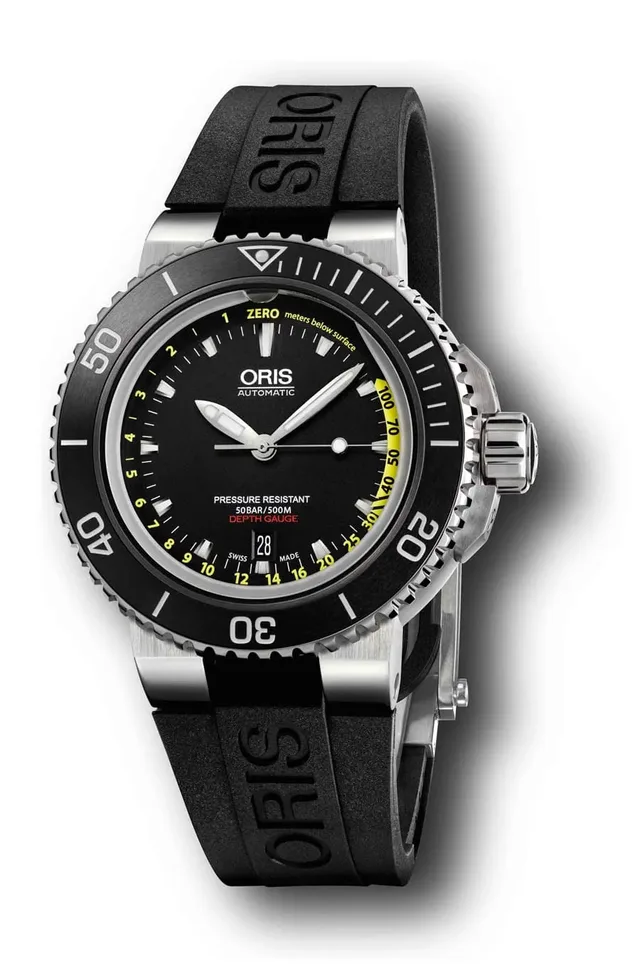 Oris: Aquis Depth Gauge
