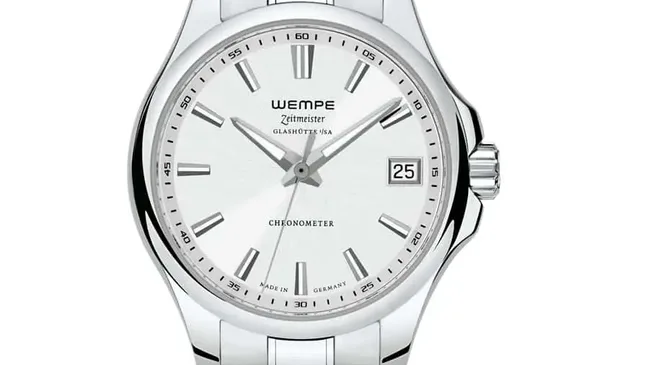 Wempe Zeitmeister: Sport Herren Automatik mit versilbertem Zifferblatt