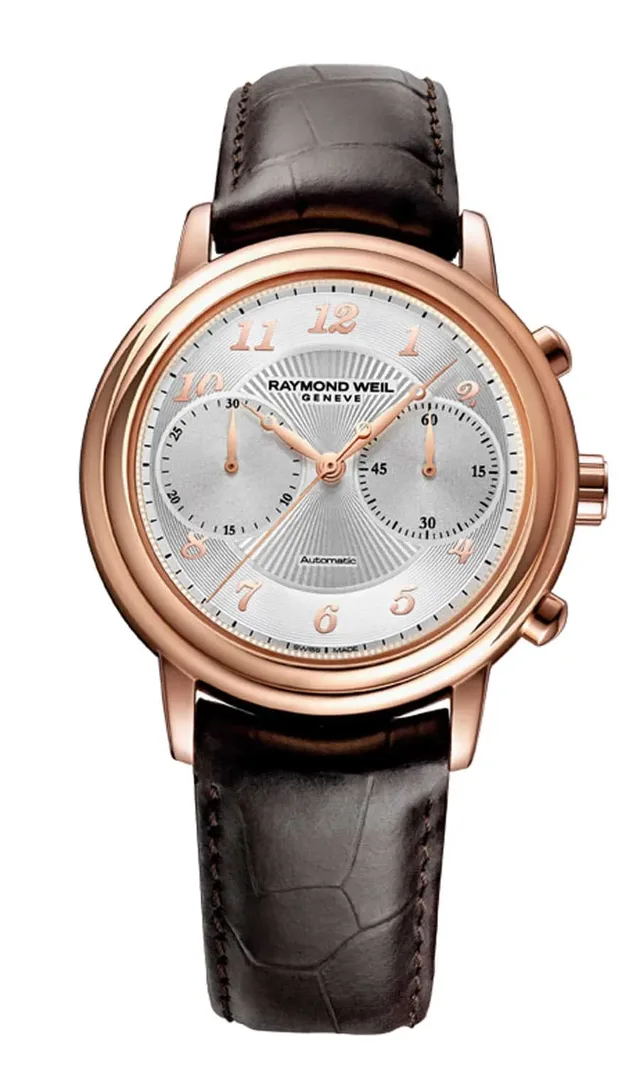 Raymond Weil: Maestro Chronograph roségoldfarben