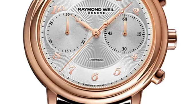 Raymond Weil: Maestro Chronograph roségoldfarben