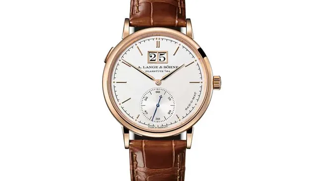 A. Lange & Söhne: Saxonia Automatik Großdatum