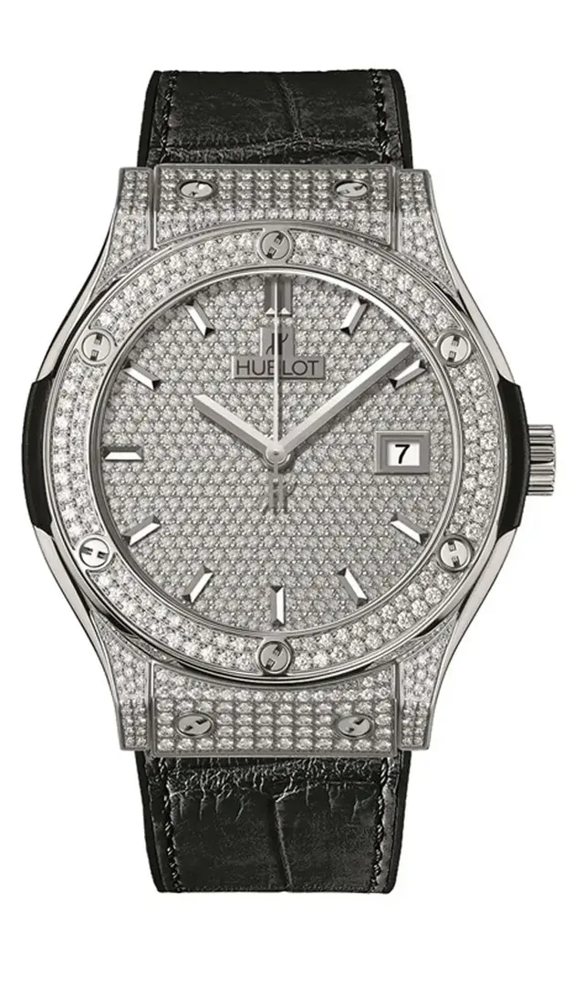 Classic Fusion Jewellery Titanium Full Pave_542.NX.9010.LR.1704-SD-HR-W_30800