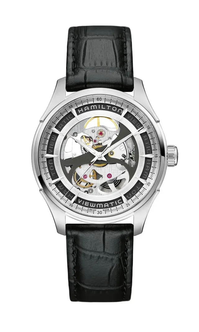 Hamilton: Jazzmaster Viewmatic Skeleton