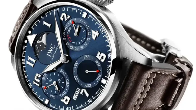 IWC Grosse Fliegeruhr Ew. Kalender Kleiner Prinz