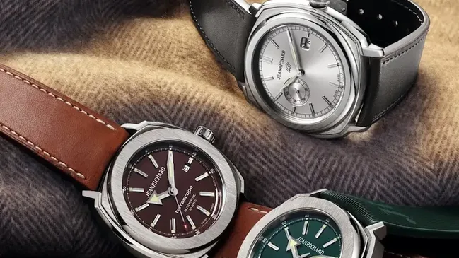 Die neuen Uhren von Jeanrichard passen zur Herbst-Stimmung.