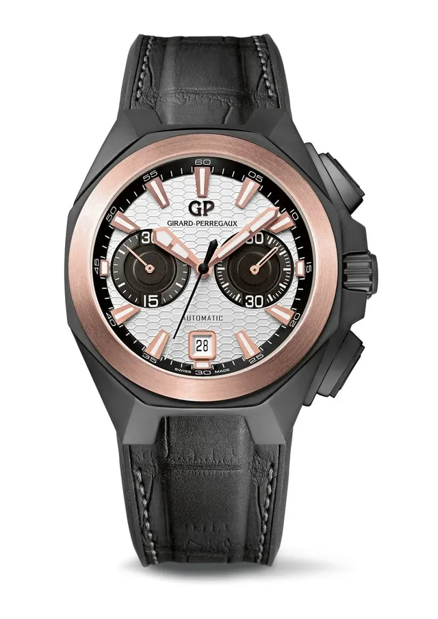 Girard-Perregaux: Chrono Hawk Hollywoodland mit hellem Zifferblatt