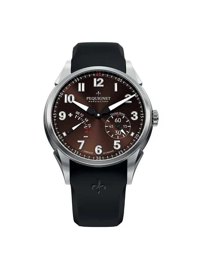 88 Stunden Gangreserve bietet das Calibre Royal, bei acht Uhr sitzt die entsprechende Anzeige.