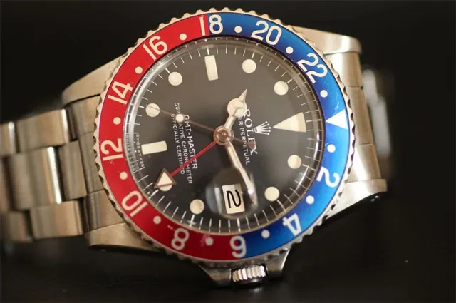 Rolex: GMT Master Referenz 1675 Maxi Dial