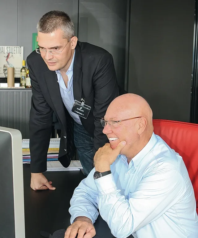 Jean-Claude Biver und Rüdiger Bucher