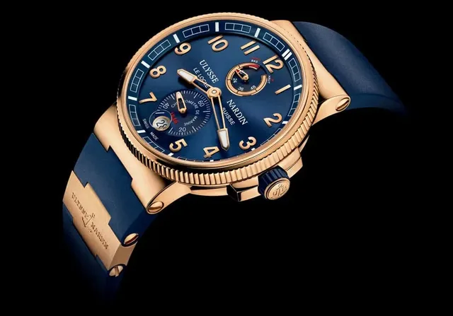 Ulysse Nardin: Marine Chronometer Manufacture Roségold, 2013
