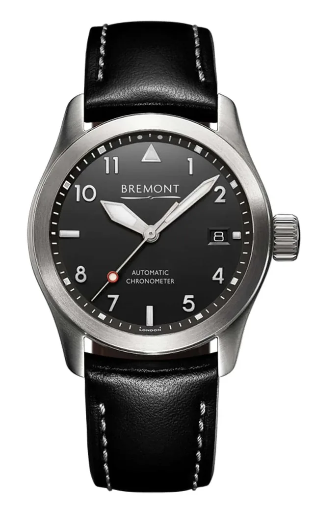 Bremont: Solo 37 mit schwarzem Zifferblatt