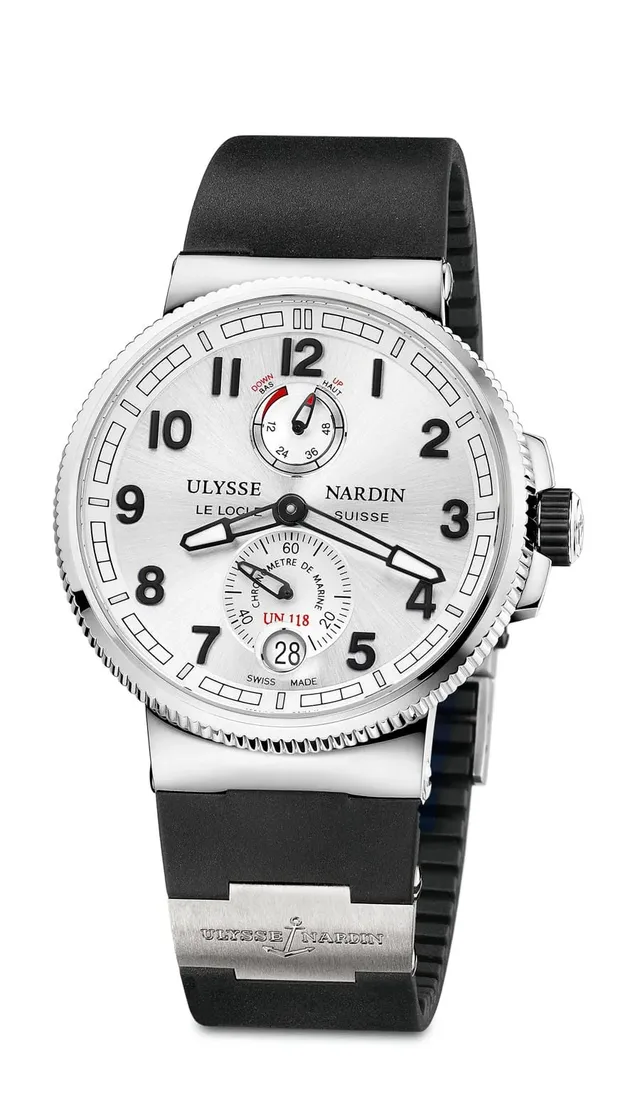 Ulysse Nardin: Marine Chronometer Manufacture in Edelstahl