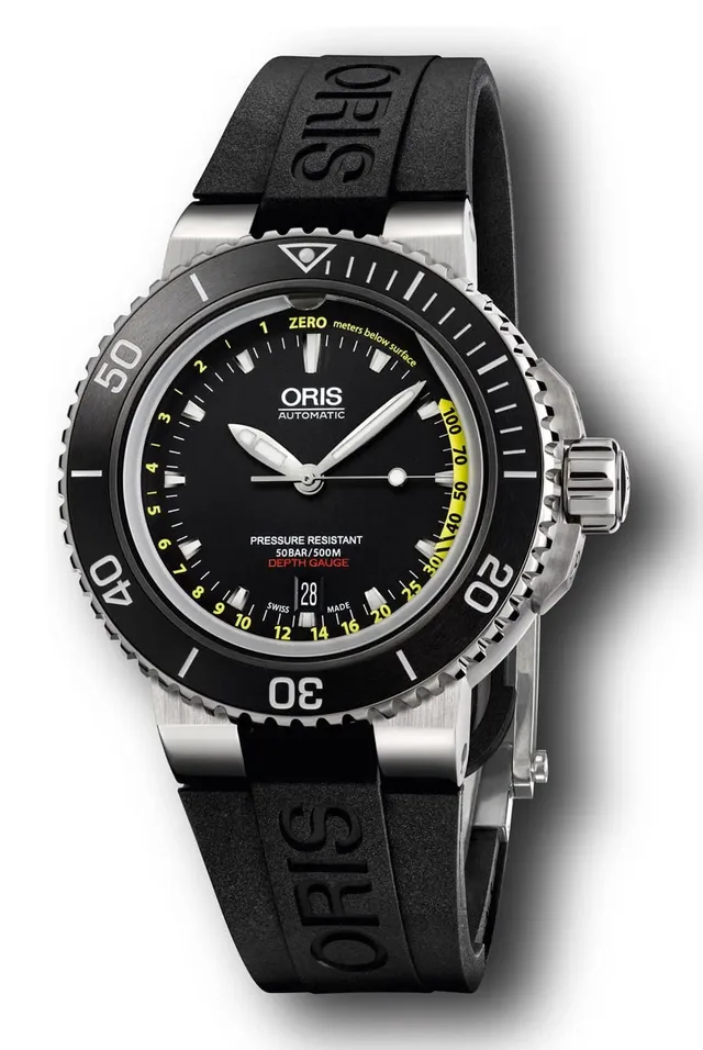Oris: Aquis Depth Gauge
