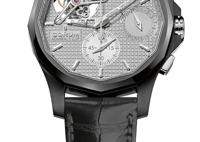 Corum: Admiral's Cup Seafender 47 Tourbillon Chronograph, Aluminiumgehäuse