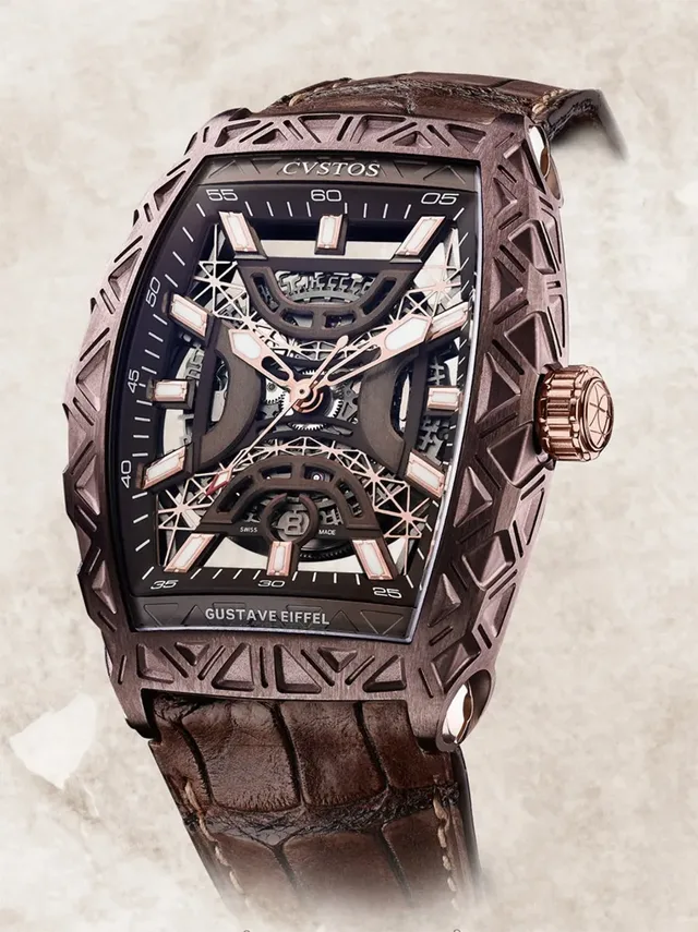 Custos: Gustave Eiffel, bronze PVD-beschichtet