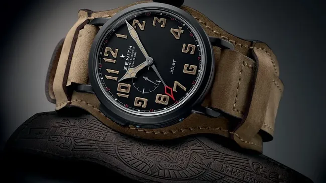 Zenith: Pilot Montre d’Aéronef Type 20 GMT 1903