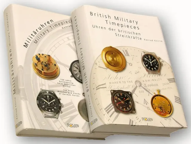 Militäruhren sammeln: Standardwerke von Konrad Knirim