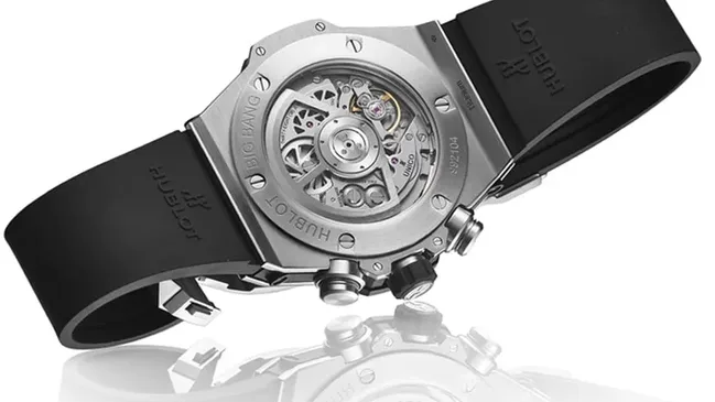 Hublot: Big Bang Unico, Rückseite