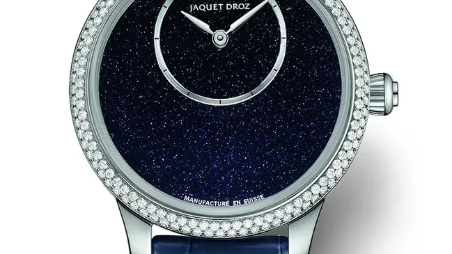 Jaquet Droz: Petite Heure Minute 35mm Aventurine