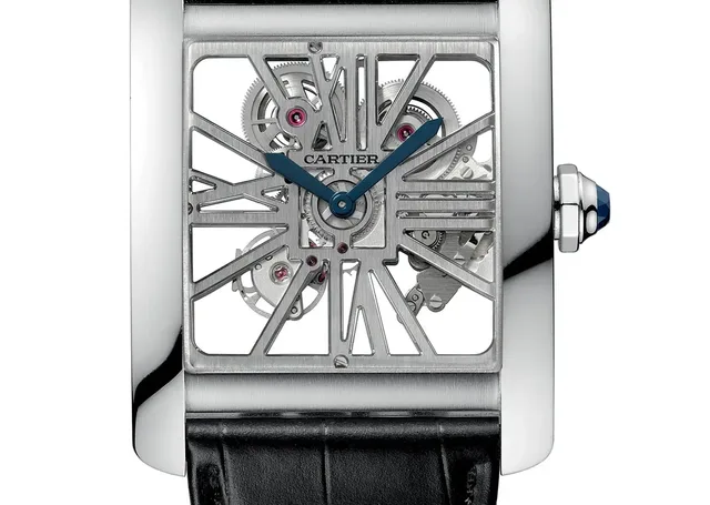 Cartier: Tank MC Skelettiert