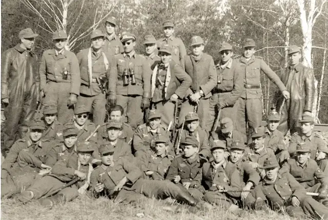 Vintage Panerai: Hanns-Martin Kaufhold mit Einsatzgruppe