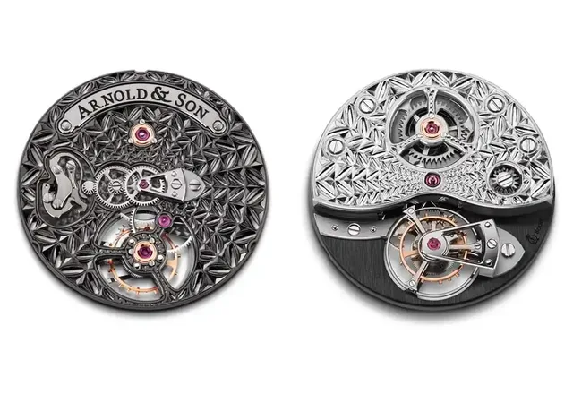 Arnold & Son: Handaufzugs-Manufakturkaliber A&S8000