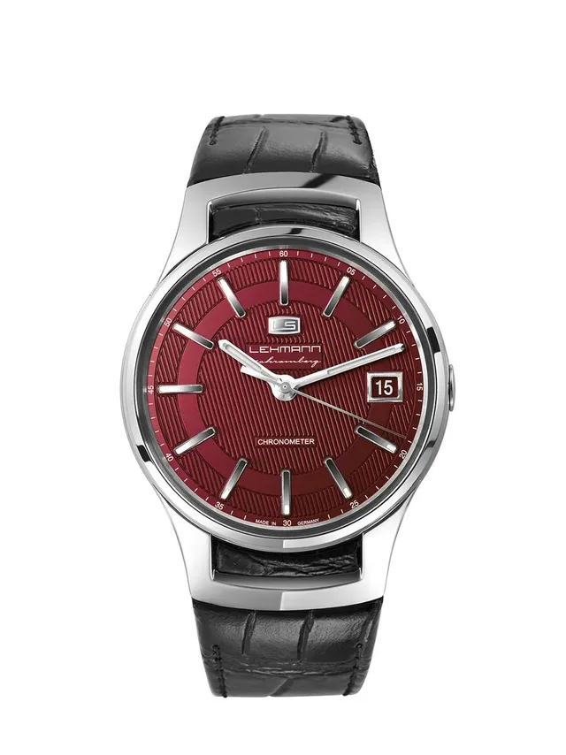 Lehmann Schramberg: Intemporal Fensterdatum, rot