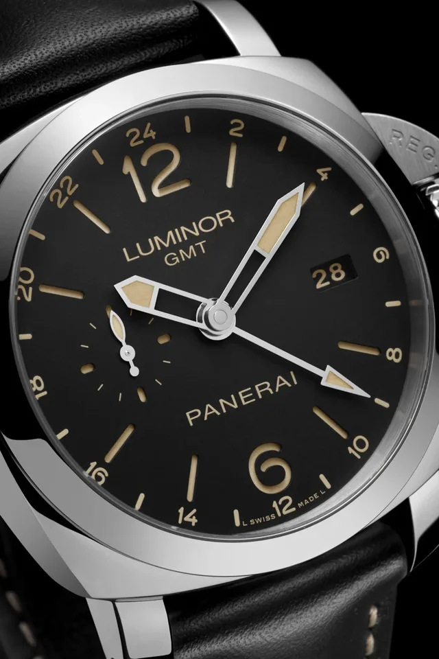 Panerai: Luminor 1950 3 Days GMT 24H Automatic Acciaio