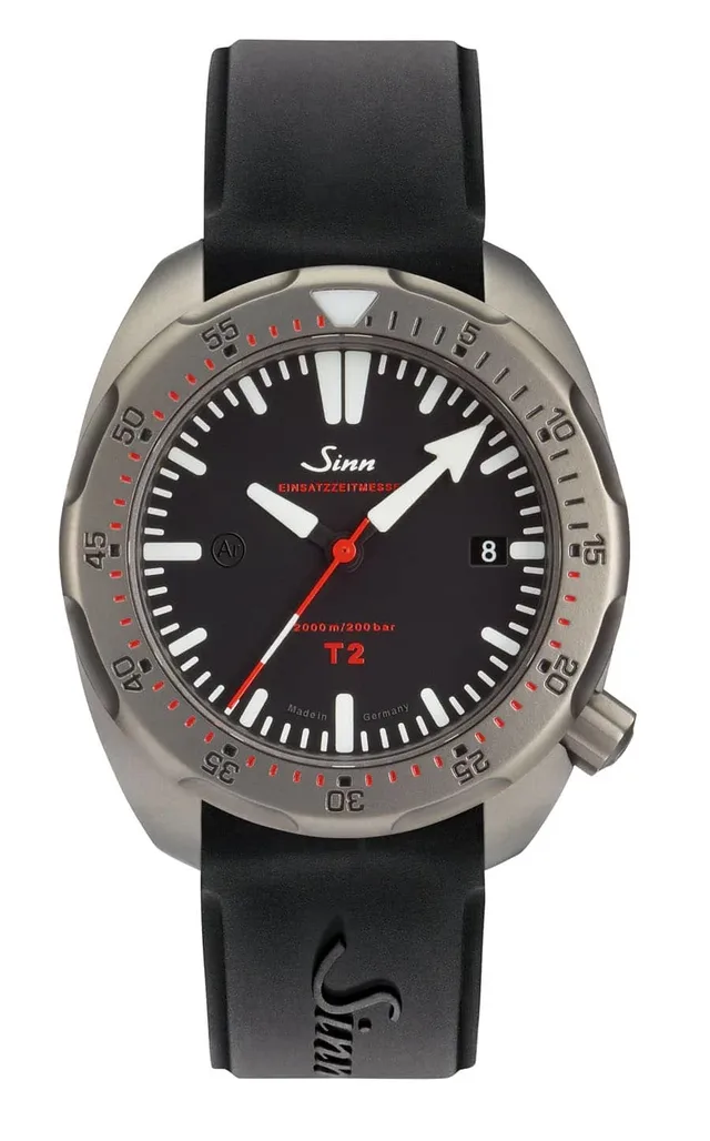 1. Preis der Taucheruhrenwahl: Sinn T2 mit Silikonarmband