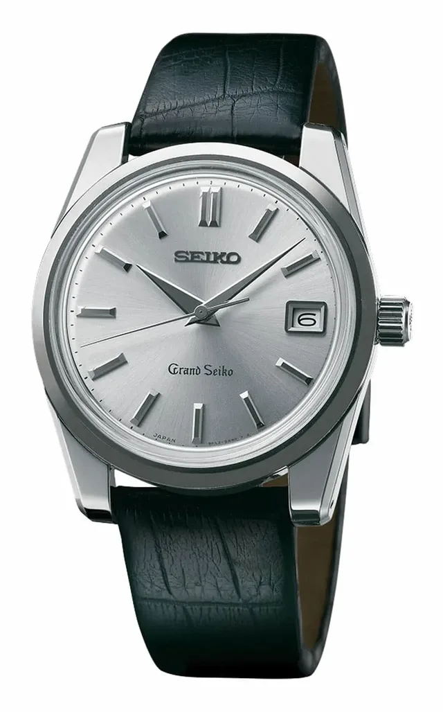 Seiko: Grand Seiko Historische Kollektion Selfdata mit silberfarbenem Zifferblatt