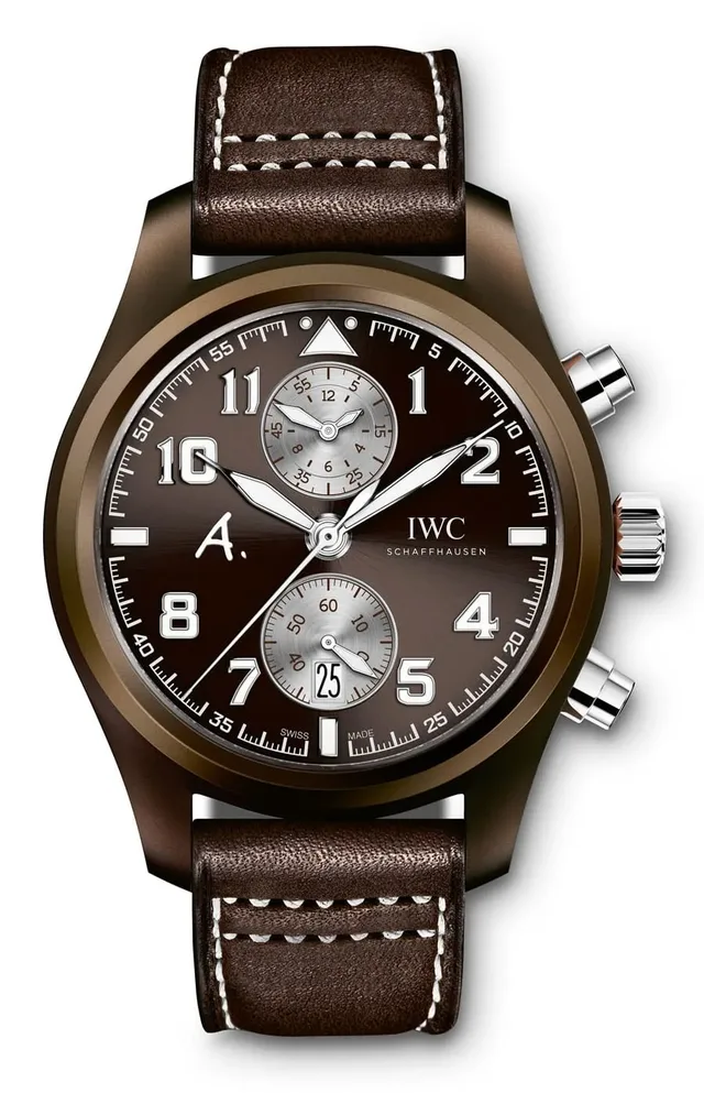 IWC: Fliegeruhr Chronograph Edition "The Last Flight" Platinvariante