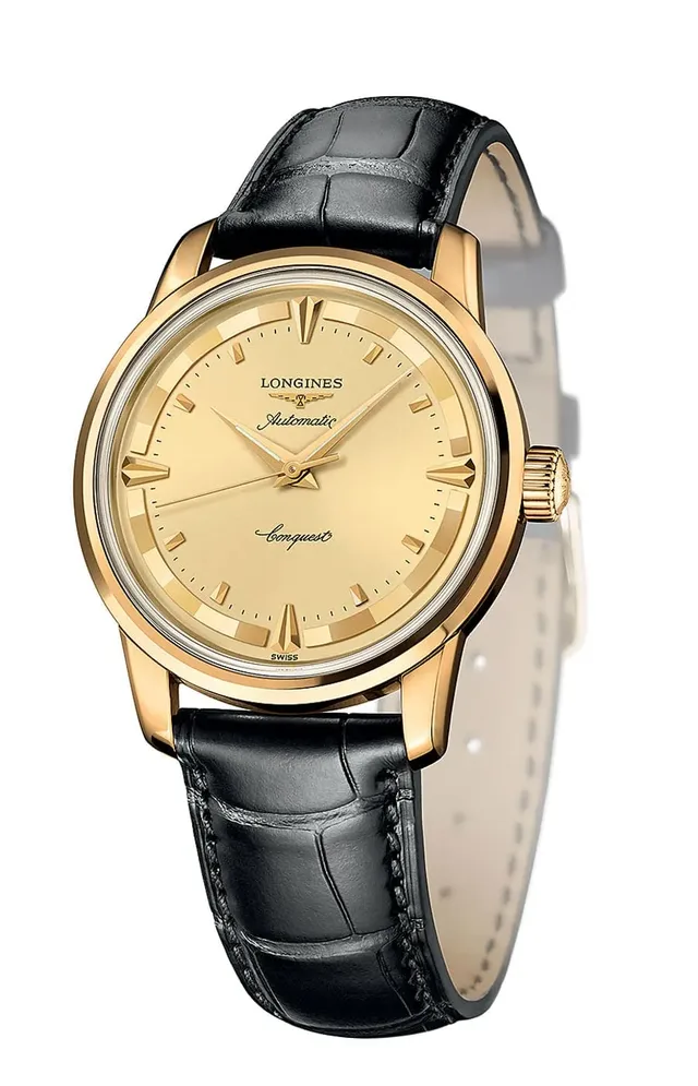 Longines. Conquest Heritage 1954-2014. Gelbgoldmodell