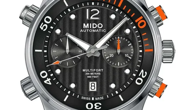 Mido: Multifort Chronograph Caliber 60