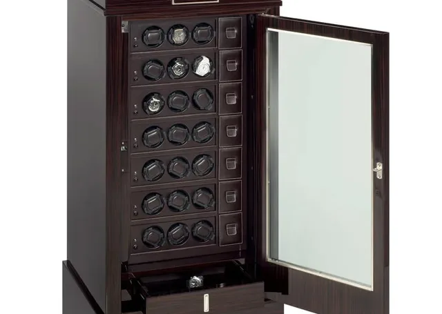 Scatola Del Tempo: Uhrentresor mit Uhrenbeweger Modell 21RT EB OS