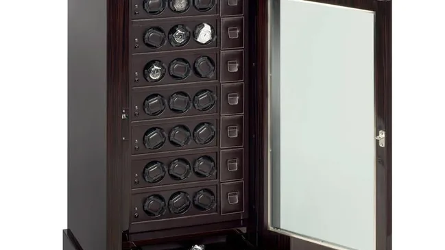 Scatola Del Tempo: Uhrentresor mit Uhrenbeweger Modell 21RT EB OS