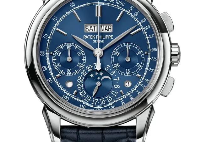 Patek Philippe: Grande Complication 5270G, Zifferblatt Blau